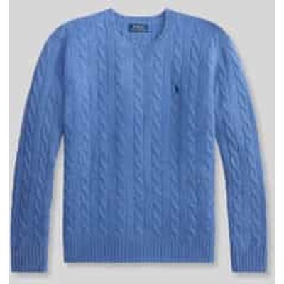Regular fit pullover van mix van wol en kasjmier