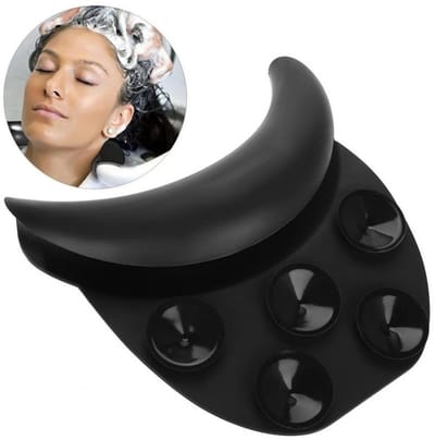 Dailygoods- Nekkussen Vliegtuig - Antislip - Siliconen - Hoogwaardige Materialen - Stabiliteit - Comfortabele Ondersteuning - Shampoo Kussen