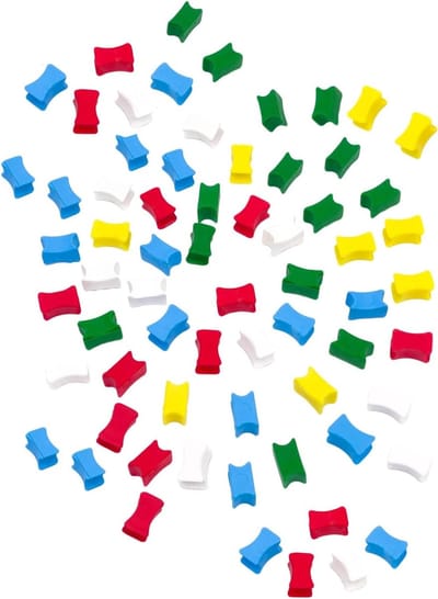 Ketting Markering Inzetstukken - Anker Indicatoren - Watersport Veiligheid - Duurzaam Plastic Materiaal - 6 mm - Diverse Kleuren