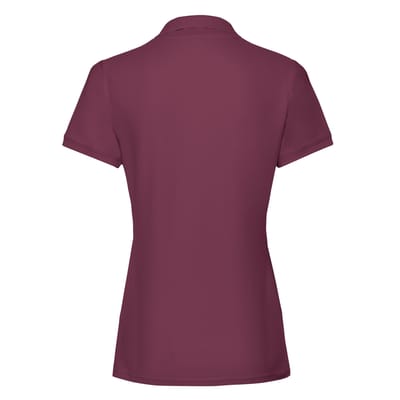Fruit of the Loom Dames/dames Premium Poloshirt (Bourgondië)