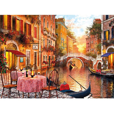 Peinture diamant broderie paysage ville, motif point de croix, image en strass, couture 20X30CM orange