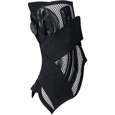 1 pièce Protège-cheville Réglable Sport Soin de la Cheville Convient pour Entorse Sangle de Cheville Salle de Sport Entraînement Fitness Football Sports Sûr Hommes Femmes S black