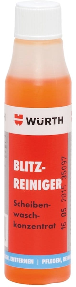 Wurth - Ruitenvloeistof - ruitenreiniger - snelreiniger - geconcentreerd 32ml