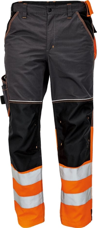 Werkbroek/worker Signalisatie Knoxfield HV fluor antraciet/oranje, maat 46 - EN471