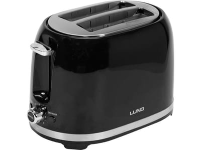 Lund Serie - Toster - 700-850W - Zwart - 7-staps Intensiteit