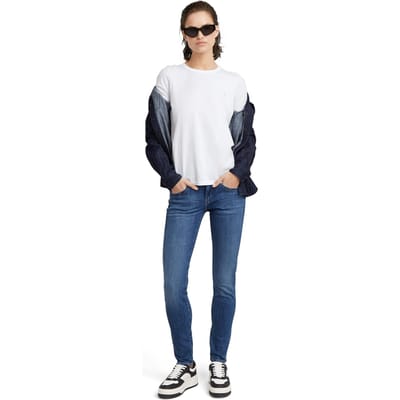 G-Star Lynn Mid Skinny Medium Aged Taglia: W24L30 | Pantaloni skinny Outlet | Donna