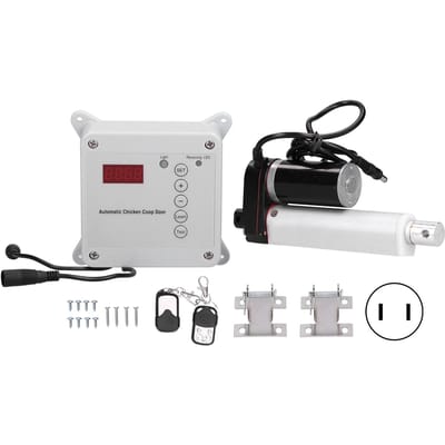 30W Coop Control Automatische Timing Lichtgevoelige Kippenhokbesturing voor 230?1000mm Deur 100?240V