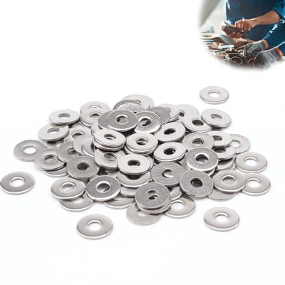 200 Stuks RVS Ringetjes M5 15 mm voor het Verbinden van Schroeven en Moeren, Duurzaam en Corrosiebestendig