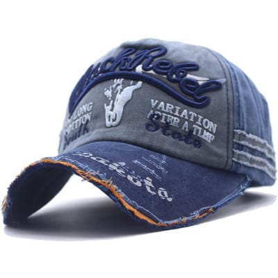 Hoed Heren- en Dames Retro Baseballpet Gewassen Denim Gemaakt Oude Eendenbekpet Lente en Herfst Vrije Tijd Zonnevizier Hoed Heren Modetrend Zonnevizier Hoed one-size gray