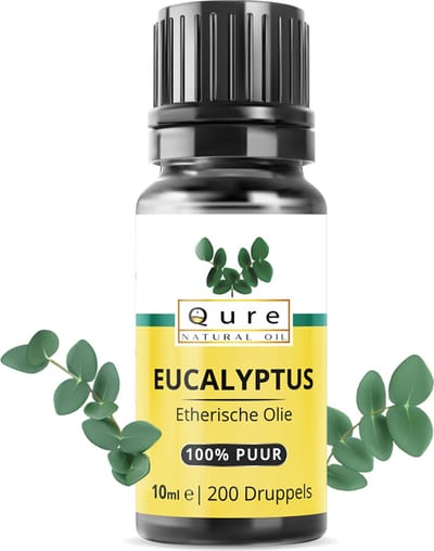 Eucalyptus Etherische Olie 10ml | 100% Puur & Onbewerkt | Bergamot Essentiële Olie voor Aromatherapie | Geurolie | Essential Eucalyptus Oil
