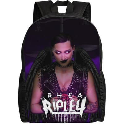 Rhea Ripley Rugzak Streetwear Rugzakken Jeugd Trainingspatroon Middelbare School Tassen Hoge Kwaliteit Rugzak One Size