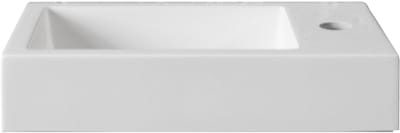 ALONI Fontein – 40x10,5x22 cm – Kunstmarmer – Mat Wit