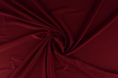 Lycra stof - Bordeaux rood - 10 meter