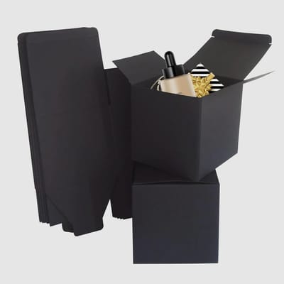 Set van 15 Kraft Papieren Cadeau Dozen 10 x 10 x 10 cm, Kartonnen Dozen met Deksel voor Feestjes, Verjaardagen en Cadeaus