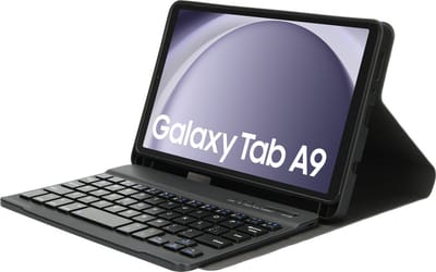 Mobiparts - Blauwtooth Keyboard Case Samsung Galaxy Tab A9/A11 - Zwart