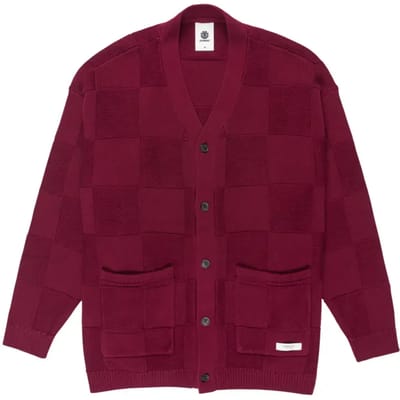 Geruite cardigan Element