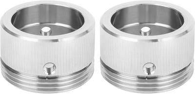 Warmteklep Adapterset - Thermostaat Adapter - Verwarming Regelkop - Roestvrij Staal - M30 x 15 - Metaal