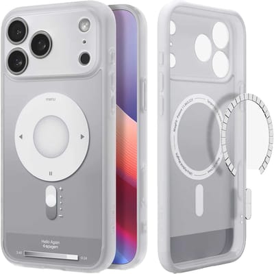 Spigen Ultra Hybrid MagFit - Hoesje Geschikt voor Apple iPhone 17 Pro Max - Compatibel met MagSafe - Back Cover Zilver