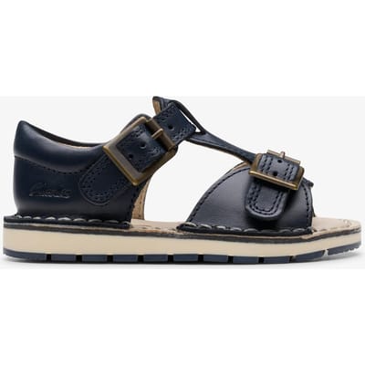 PlaysunReef T. Navy Leren Sandalen