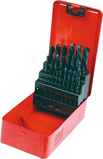 Topex - Boor Set - Wiertła voor Metaal - HSS 1.0-13.0 mm - 25 Stuks