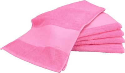 ARTG Towelzz® SPORTHANDDOEK Extra Lang - 30 x 140 cm - Set van 5 stuks - PINK