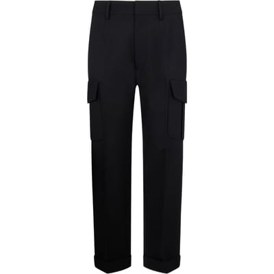 Dsquared2 zwarte vrachtbroek