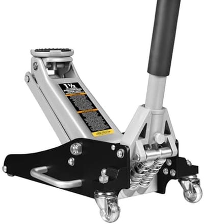 Hydraulische Laag Profiel Vloer Jack met Snelle Lift Pomp - 1,5 Ton Capaciteit