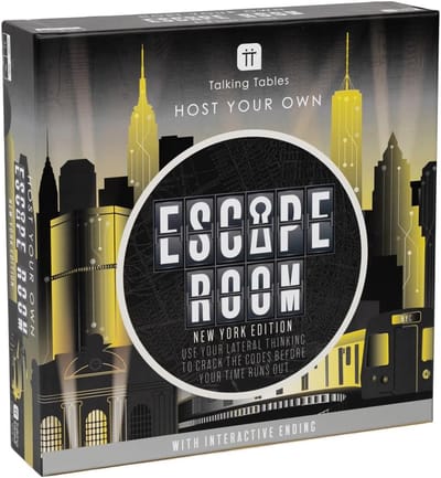 Organiseer je eigen Escape Room-spel New York Edition - Interactief familieduel voor 2-6 spelers