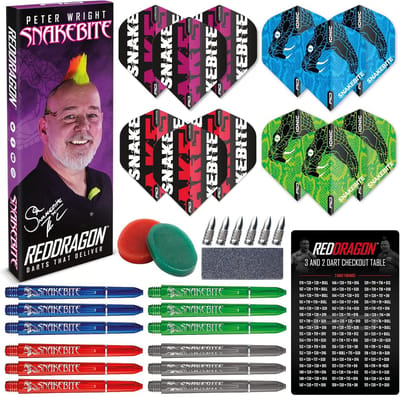 Uitgebreide Dart Accessoires Set - 30+ Stuks Inclusief Flights, Shafts en Hulpmiddelen