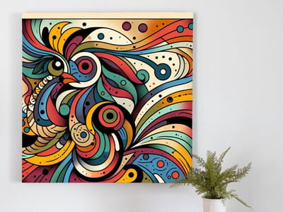 Kunstprint | Wanddecoratie | Forex | 75 × 75 cm