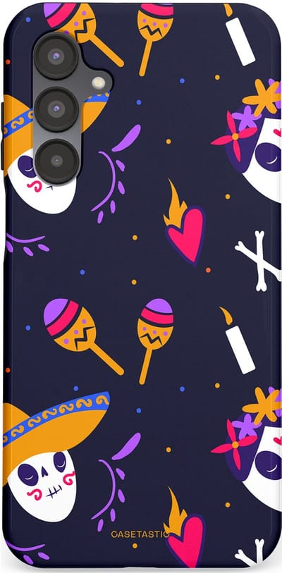 Casetastic Hoesje Geschikt voor Samsung A16 - Stijlvolle Beschermende Duo-layer Case - Muertos fiësta