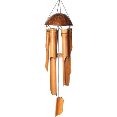 Bamboe Windgong 72cm Windbelgong Knutselwerk Voor Buiten Tuin Patio Huisdecoratie Zen Meditatie Vintage Akkoord Blacony Yard brown