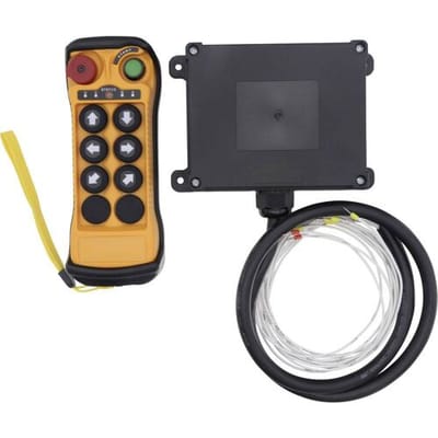 TRU COMPONENTS TC-Q600 36-480V TC-14232272 Industriële radiografische afstandsbediening 6-kanaals, 36-480 V. 1 set(s)