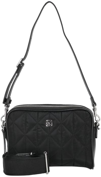 Calvin Klein Quilted Camera - Schoudertas (black)
