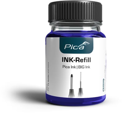 Pica 55841 Navulset Ink & BIG Ink Blauw 25 ml