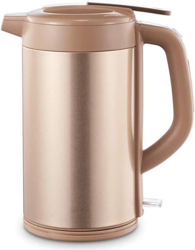 Elektrische Waterkoker - Snelkook Theekan - Kantoor Keuken - Automatische Uitschakeling - 1.8 Liter - Goud