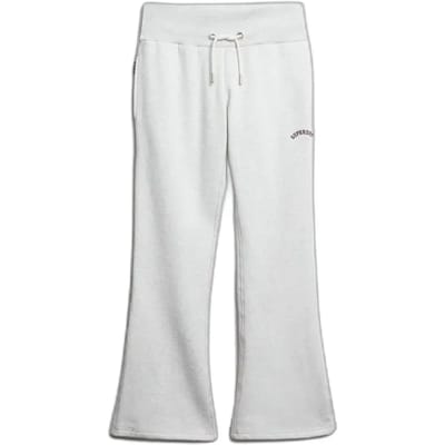 Superdry - Athletic Essentials jogger met lage taille, wijde pijpen en logo - Dames - Broeken