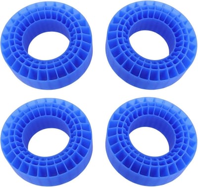 Set van 4 Siliconen Rubber Bandeninvoeren voor 1.9 Inch Wielen, Waterdichte Binnenvulling voor 1/10 Crawler Accessoires, Verbeterde Grip en Schokabsorptie