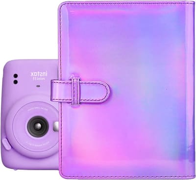 128 Pockets Foto Album voor 3 Inch Film - Geschikt voor Fuji Instax Mini Camera's, Kleurrijk en Praktisch Fotoboek