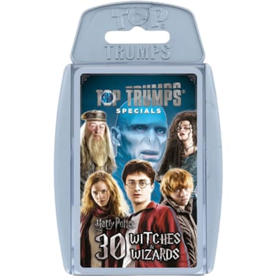Winning Moves Harry Potter - Kaartspel - 30 Greatest Witches and Wizards Top Trumps - Engels