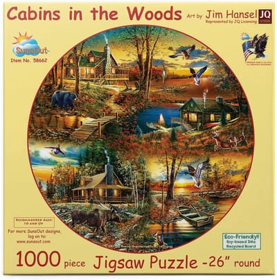 Houten Puzzel - Legpuzzel - Ontspanning - Duurzaam Materiaal - 1000 Stukjes