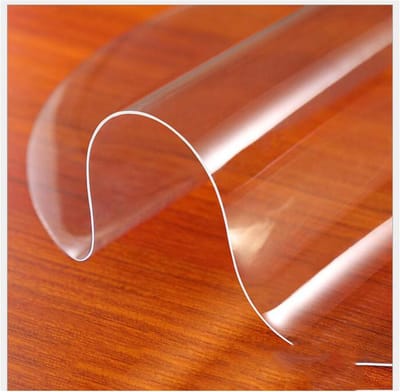 Transparant Tafelkleed - Plastic Onderlegger - Meubels Beschermen - Slijtvast PVC - 160cm Diameter - Helder