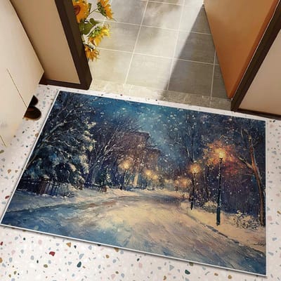 Entree Vloermat, Entree Deur Vloermat, Slaapkamer Foyer Tapijt, Huis Vlekbestendig, Knipbaar, Waterabsorberende Entree Deurmat 40 * 60cm diatom mud