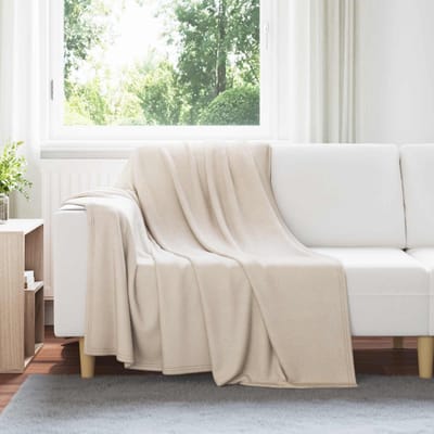 vidaXL Kleden 24 st Beige 200 x 150 cm 10.41 kg Fleece