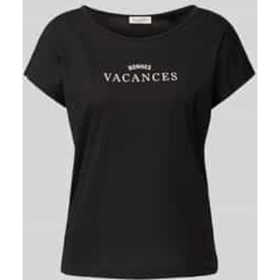 Regular fit T-shirt van puur katoen