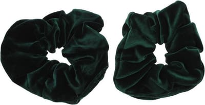 Zac's Alter Ego - Luxury velvet Haar scrunchie - Groen
