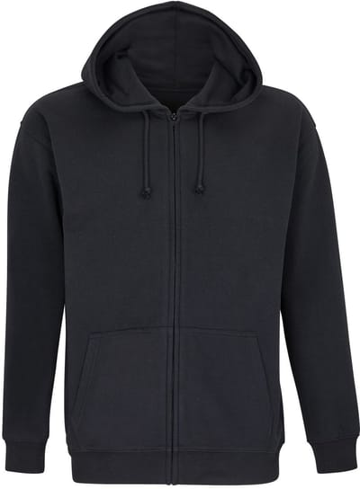 SOL'S Unisex Full-Zip Hoodie Carter L03812 - Black - 3XL