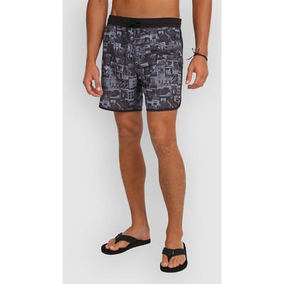 O'Neill O'Riginals Scallop 16" Boardshorts zwart