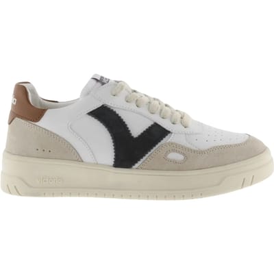 Sportschoenen met leereffect en splitleer Victoria Seul