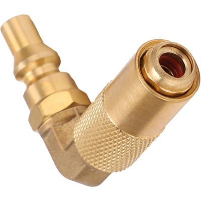 Adaptateur de Recharge Propane 9 16 à 1 4 Connexion Compacte Bonne Étanchéité Résistance à la Corrosion Adaptateur de Gaz pour BLACK STONE